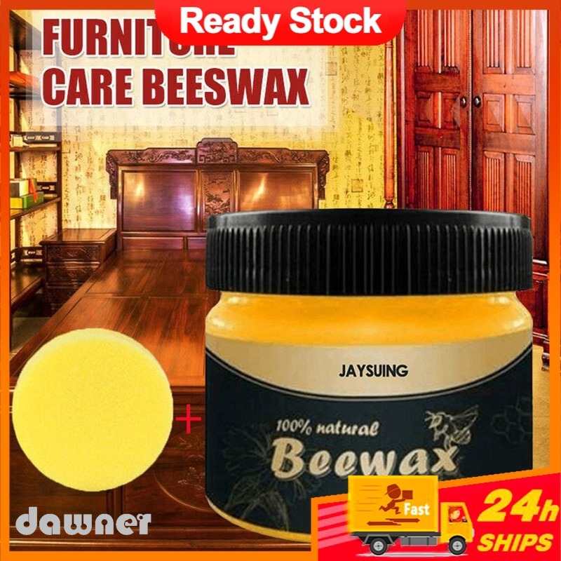 Natural Bees Wax Seasoning Beeswax Wood Furniture Cleaning Care Wood