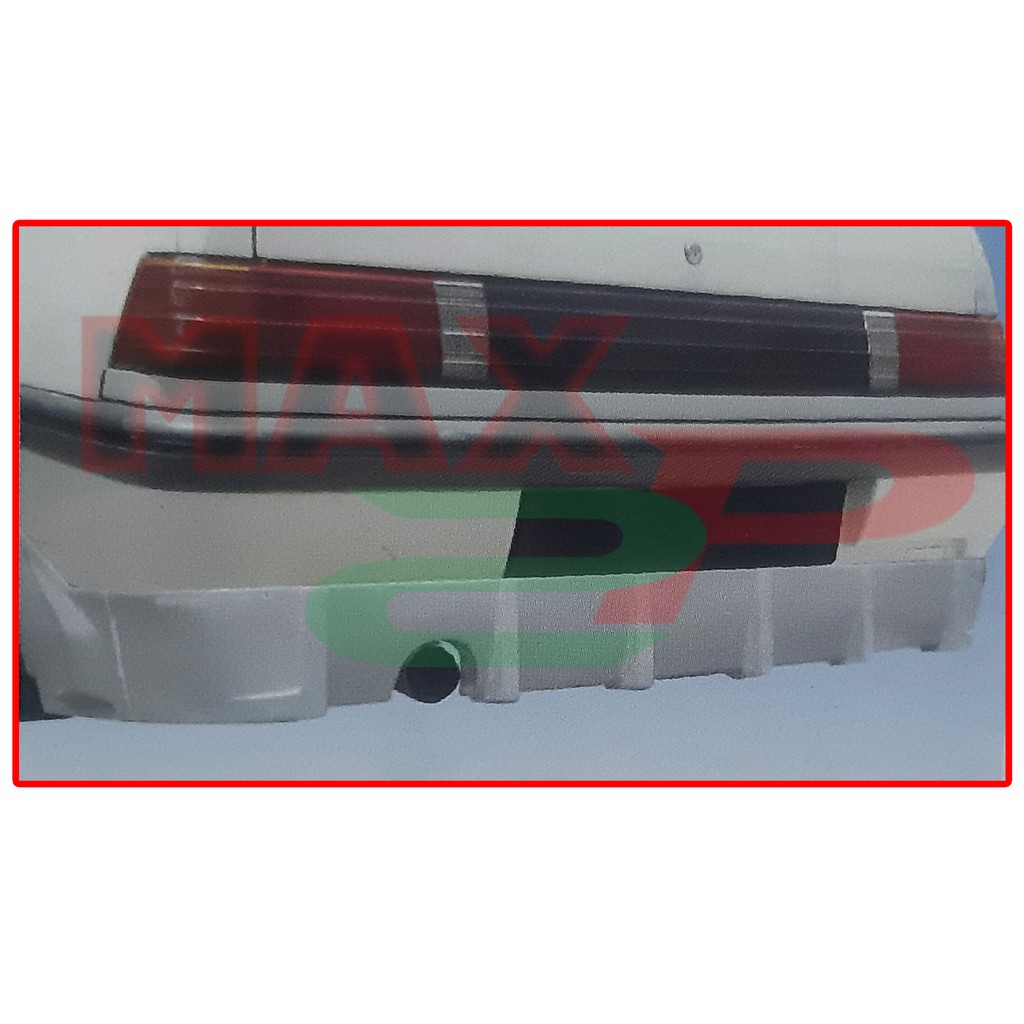 Proton Iswara Saloon Damd Style Rear Back Skirt Lower Lip Spoiler