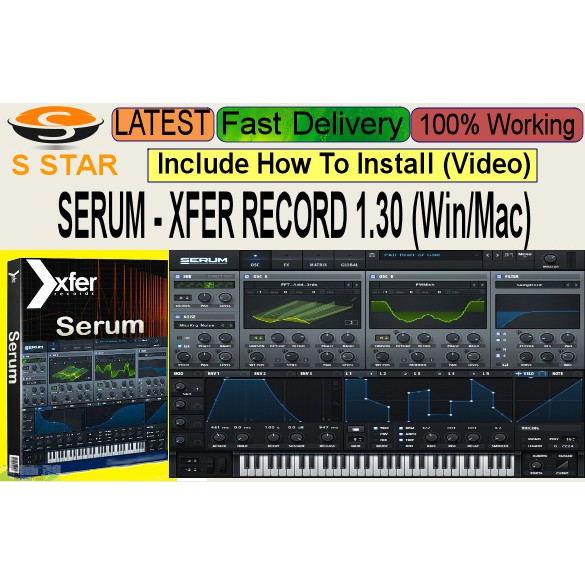 SERUM XFER RECORD V1 30 Win Mac Shopee Malaysia