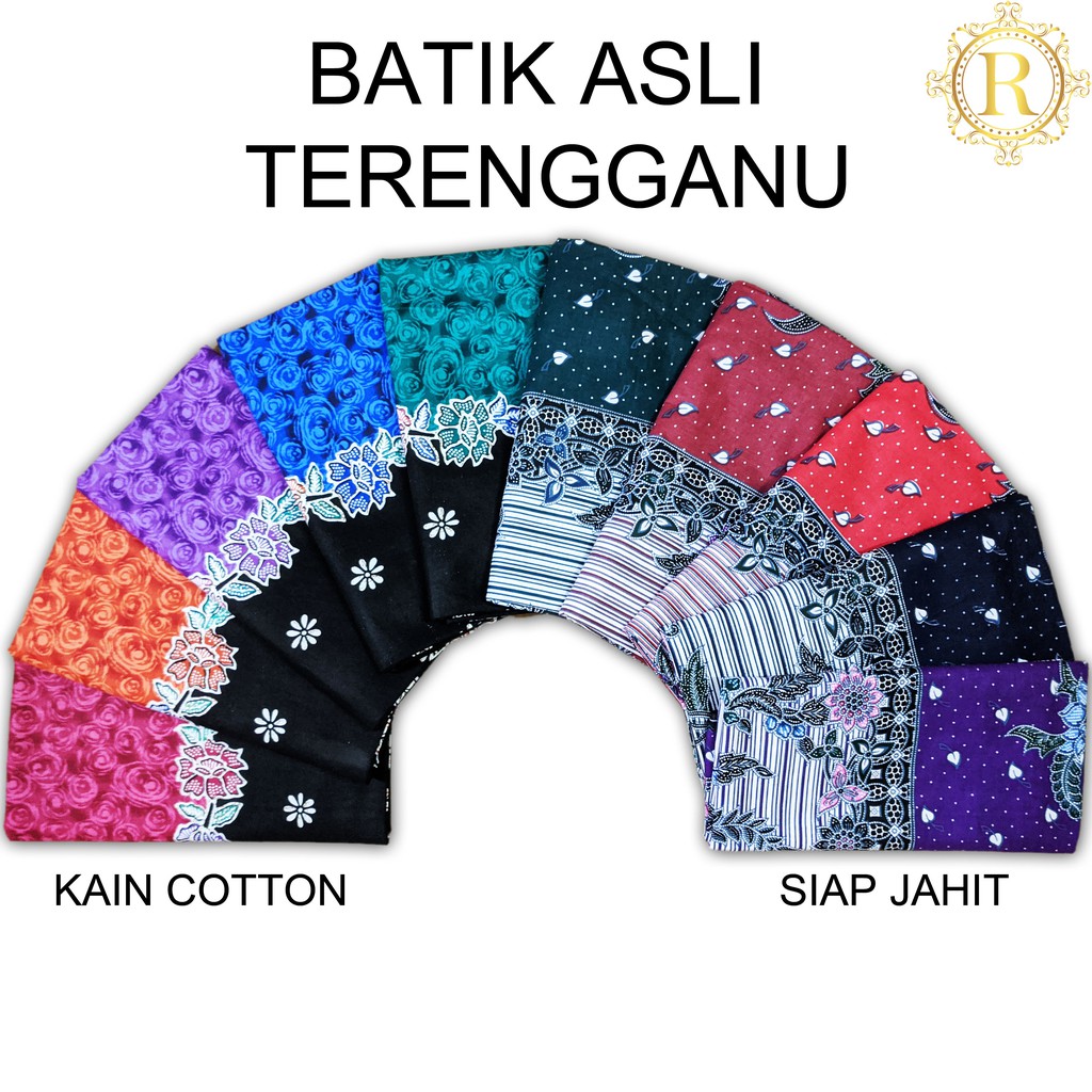 Kain Sarung Batik Asli Terengganu Shopee Malaysia