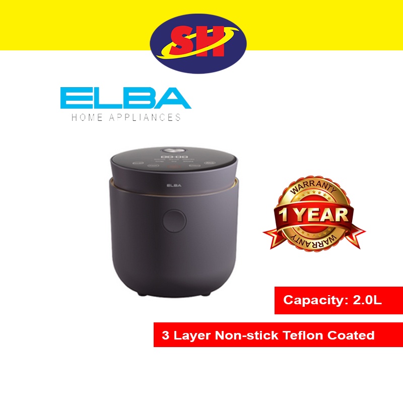 𝐄𝐚𝐬𝐭 𝐌𝐚𝐥𝐚𝐲𝐬𝐢𝐚 Elba 2L Slow Sugar Smart Touch Rice Cooker 𝟓𝟎𝟎𝐖