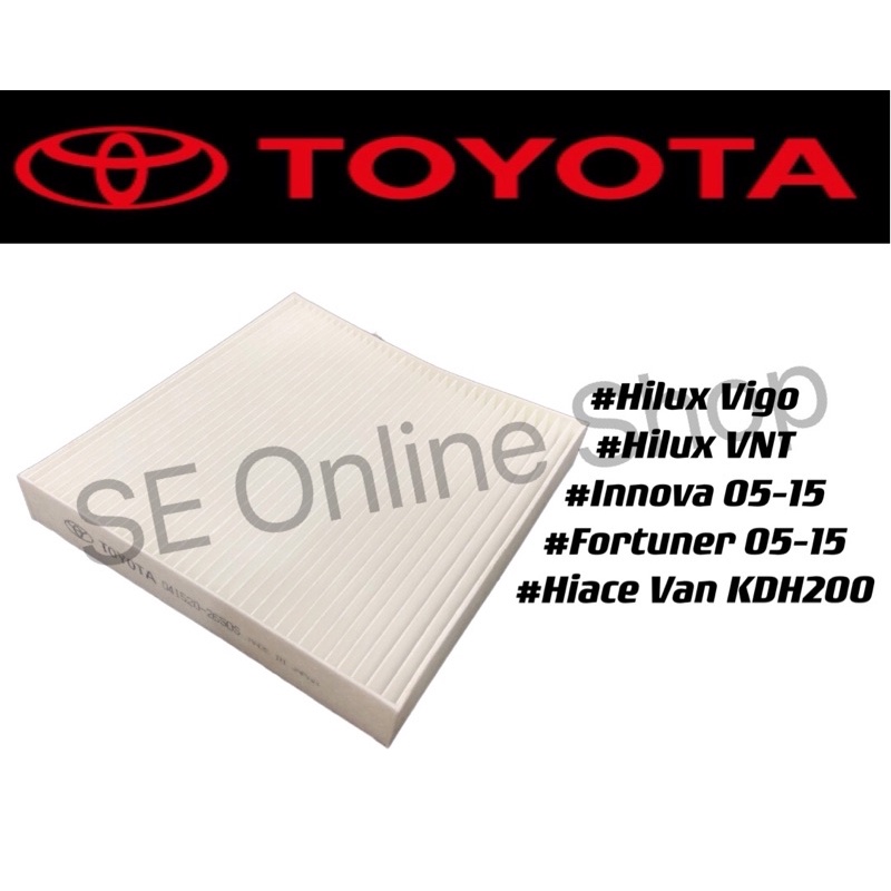 Aircond Filter Hilux Vnt Kun Vigo Kun Hiace Van D D Kdh Fortuner