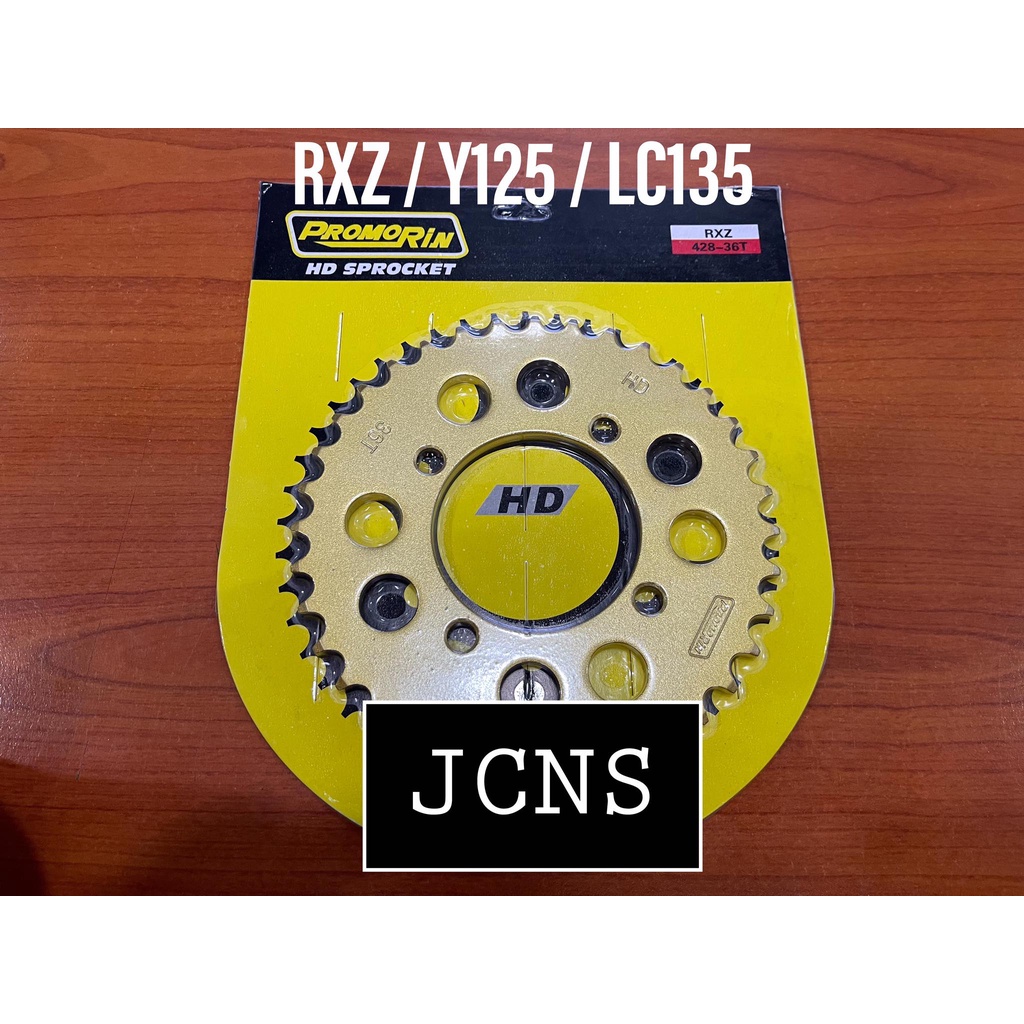 Lc Rxz Promorin Gold Sprocket Heavy Duty Sprocket Hd Yamaha Rxz