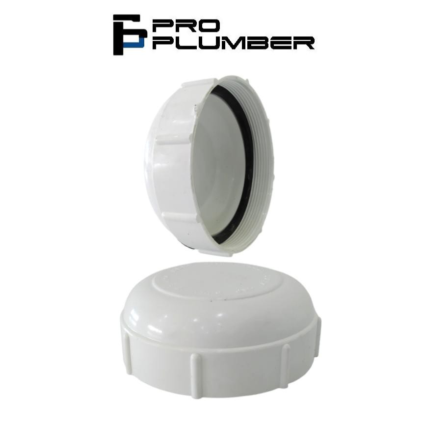 Pack Upvc Connector Floor Gully Trap End Cap O Ring Paip Air