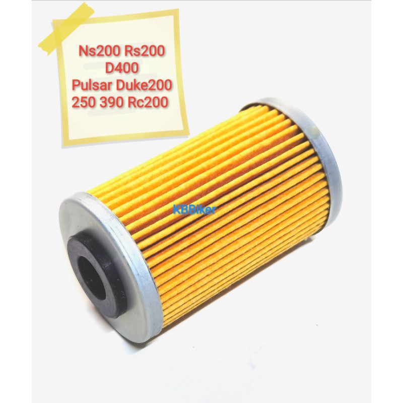 Oil Filter Ktm Duke 200 250 390 Rc200 Ns290 Pulsar Rs200 D400 Shopee