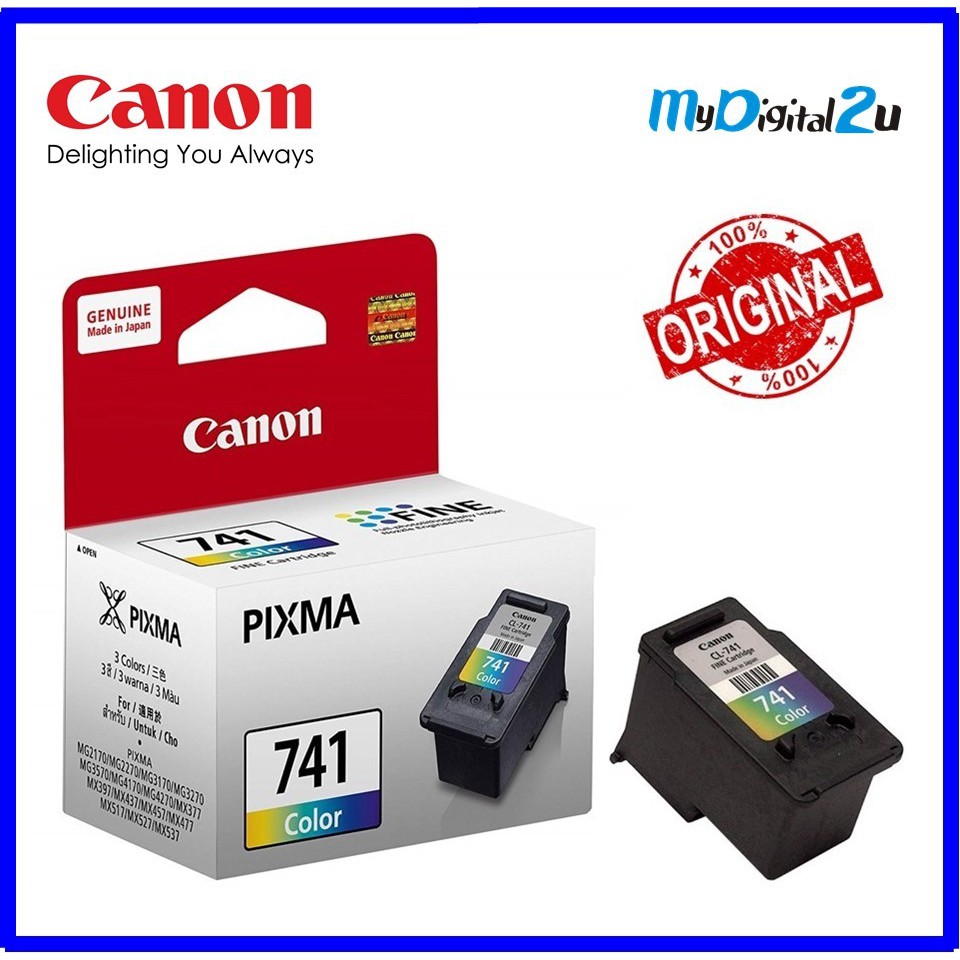 Canon Pg Black Cl Color Ink Cartridge Original Shopee