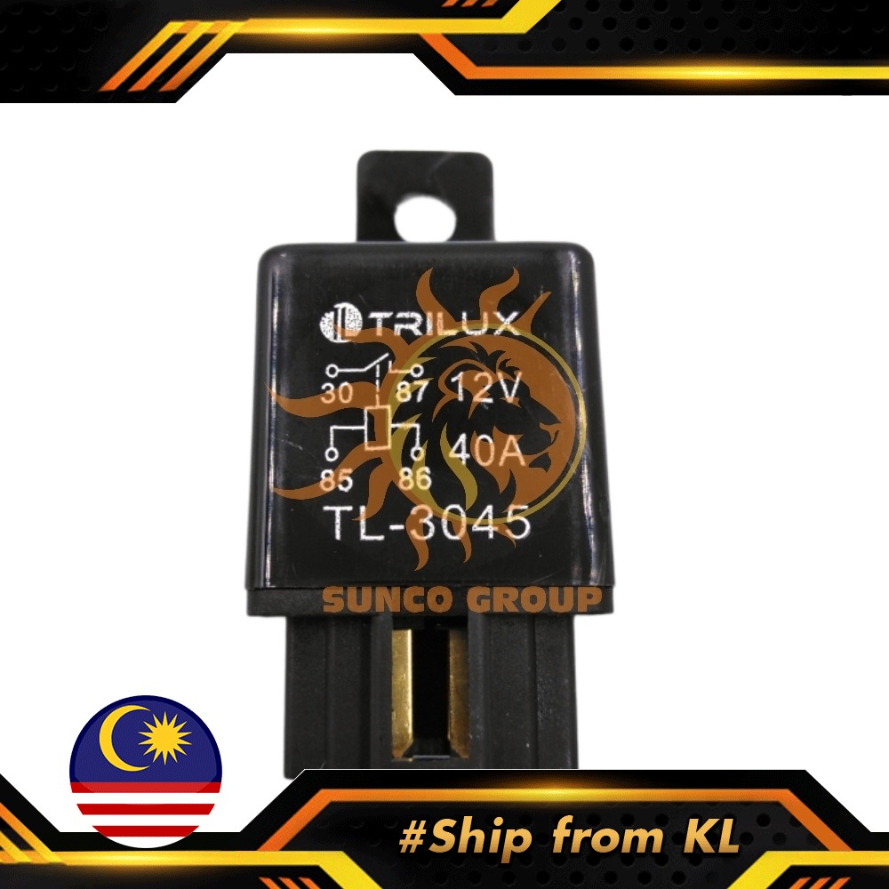 V V Lamp Relay Proton Saga Wira Kancil Aircond Relay Fuel Pump