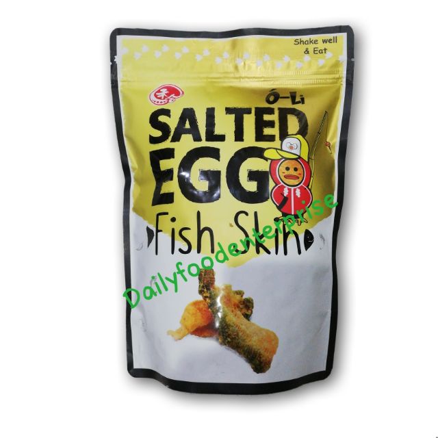 Halal OLi Salted Egg Fish Skin Shopee Malaysia