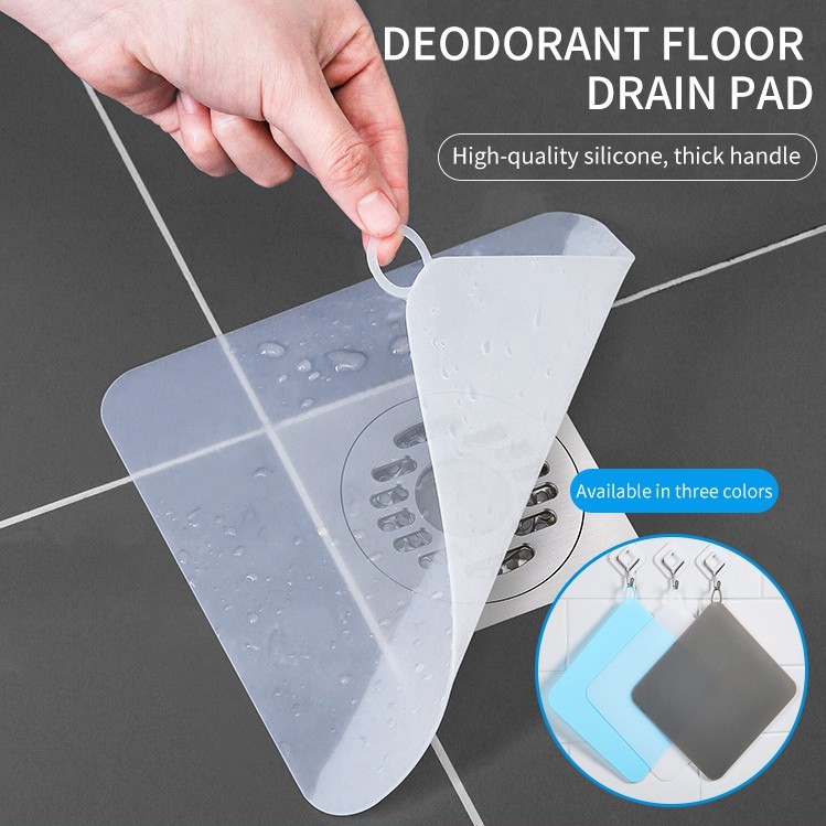 Sewer Anti Odor Pad Toilet Floor Drain Pad Insect Proof Silicone