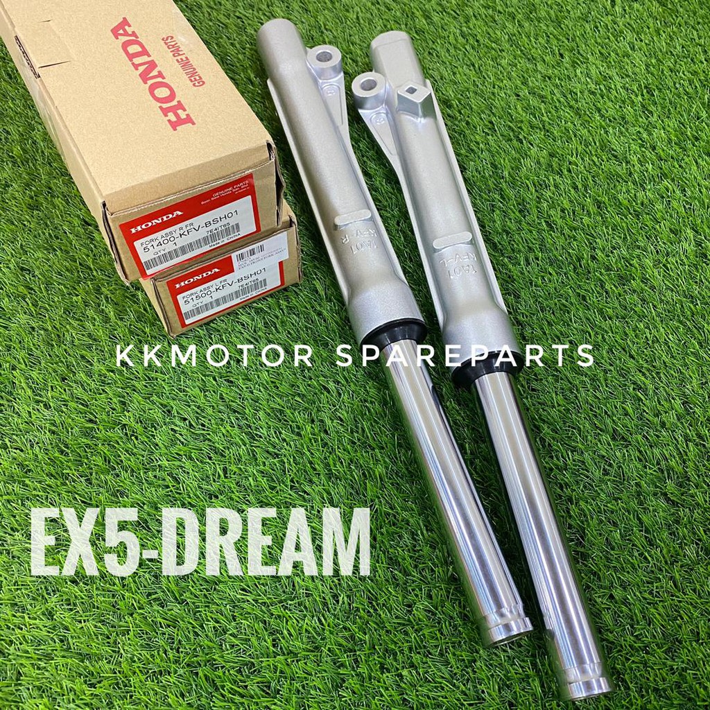 FORK HONDA EX5 DREAM FRONT FORK Fork Depan 100 ORIGINAL Shopee