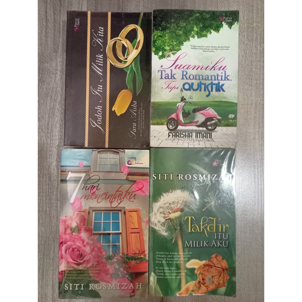 PRELOVED NOVEL MELAYU III Shopee Malaysia