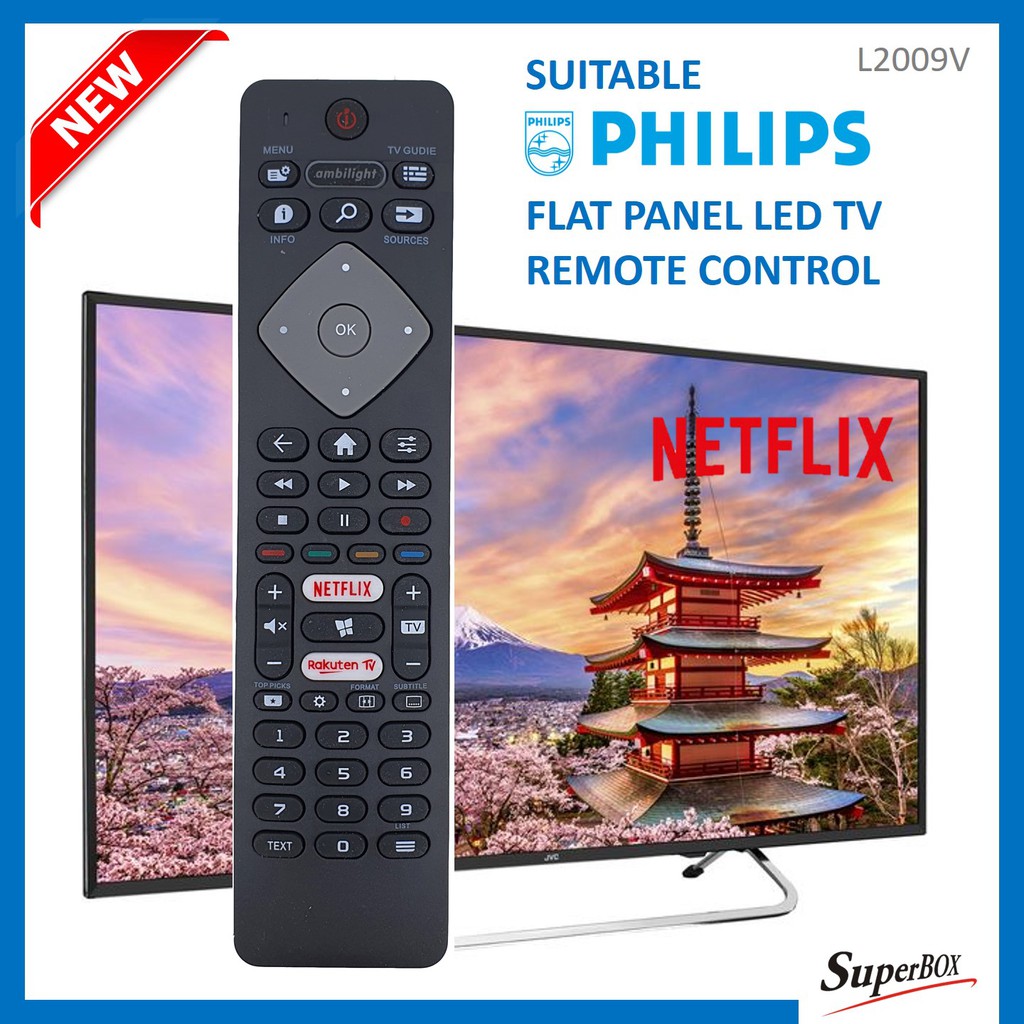 NEW Philips Ihandy Suitable Philips Netflix Flat Penal Smart LED Tv