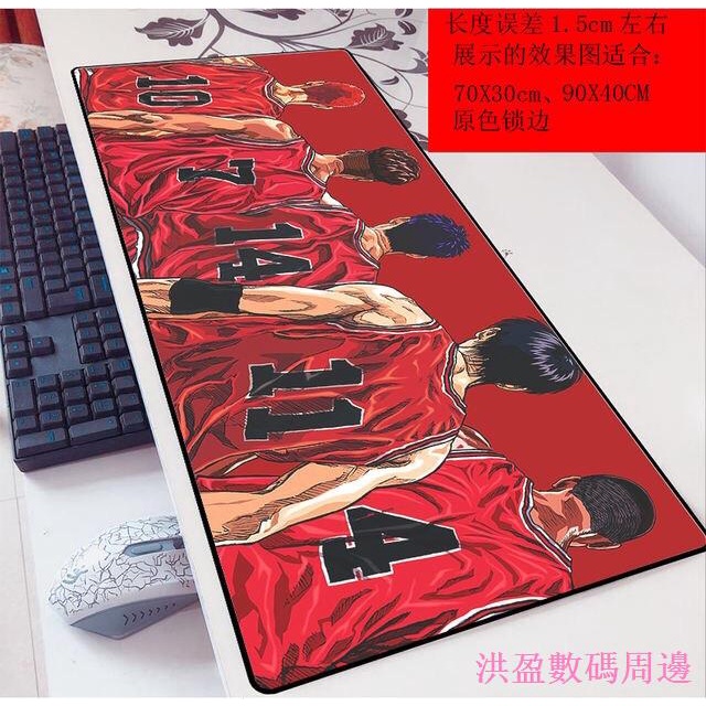 Slam Dunk Sakuragi Flower Road Back View Oversized 3mm Mouse Pad 90x40