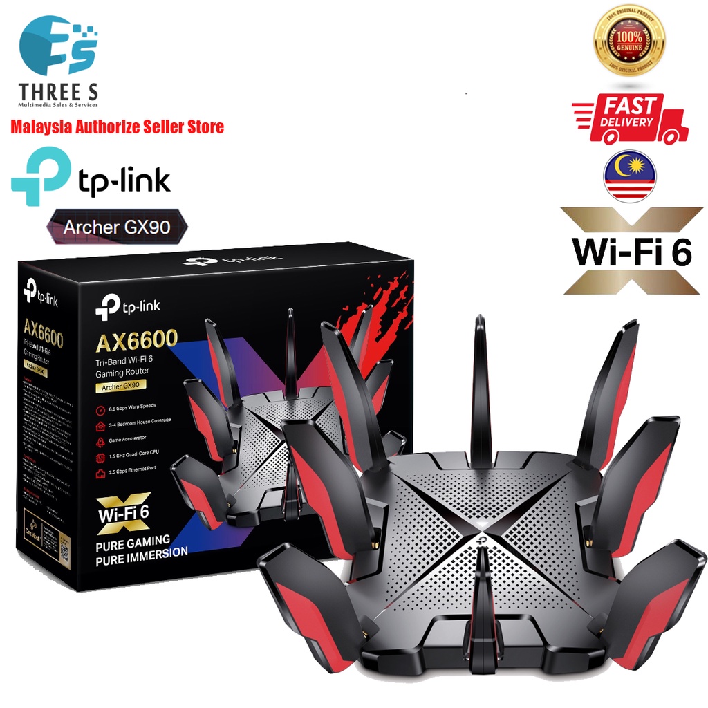 Tp Link Archer Gx Ax Tri Band Wi Fi Gaming Router Support Unifi