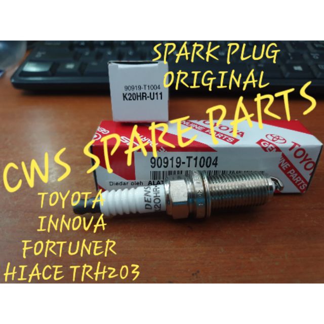 ORIGINAL SPRAK PLUG SET TOYOTA INNOVA FORTUNER HIACE TRH203 K20HR U11