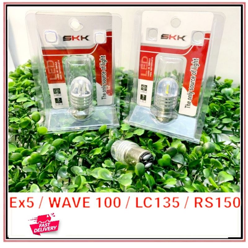 MENTOL LED BULB BELAKANG FLASH BRAKE LIGHT TAIL LAMP EX5 WAVE 100 LC135