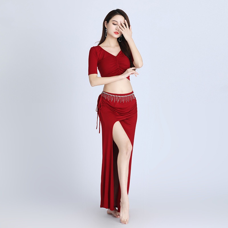 Qsuccua New Modal Belly Dance Suit Performance Costume Shopee Malaysia