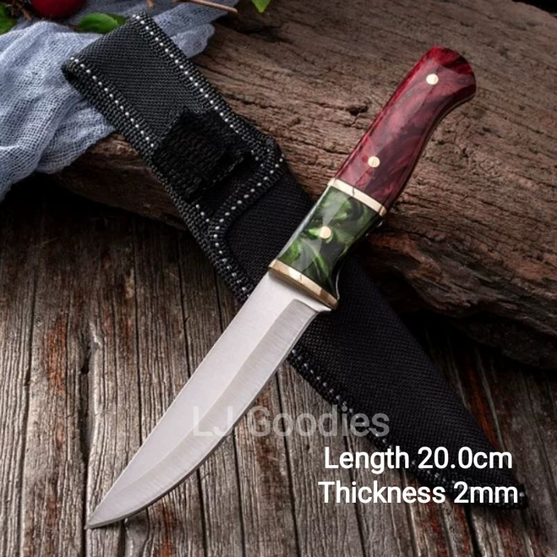 Mongolia Lamb Sharp Knife Pisau Lapah Kambing Butcher Kitchen Knife