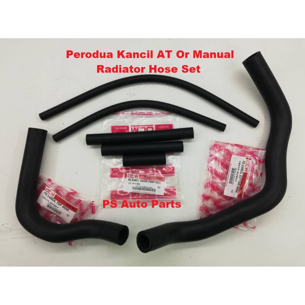 Perodua Kancil Auto Manual Radiator Top Bottom Hose By Pass