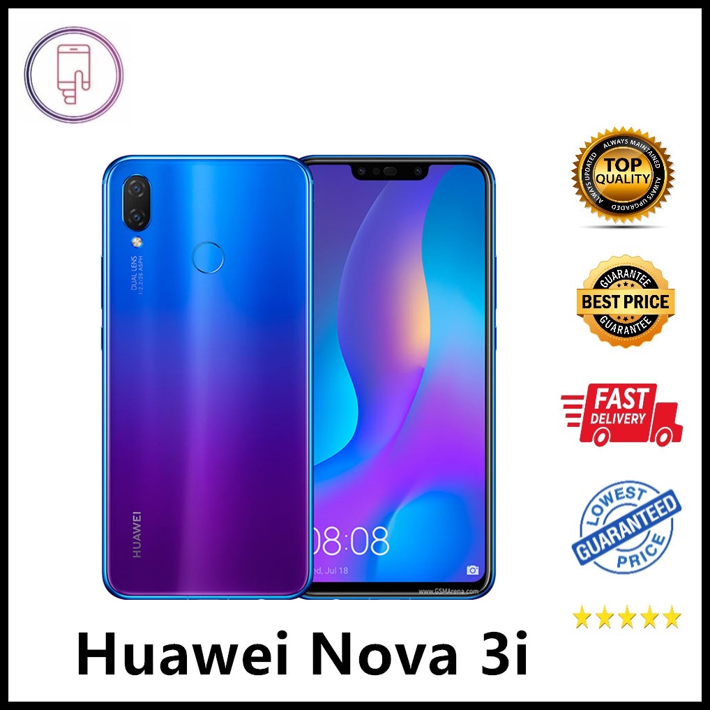 Huawei Nova 3i 6GB RAM 128GB ROM 6 3 Inch LTE Original Import Set