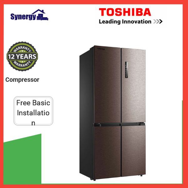 Toshiba L Multi Door Fridge Dual Inverter Refrigerator Gr Rf We