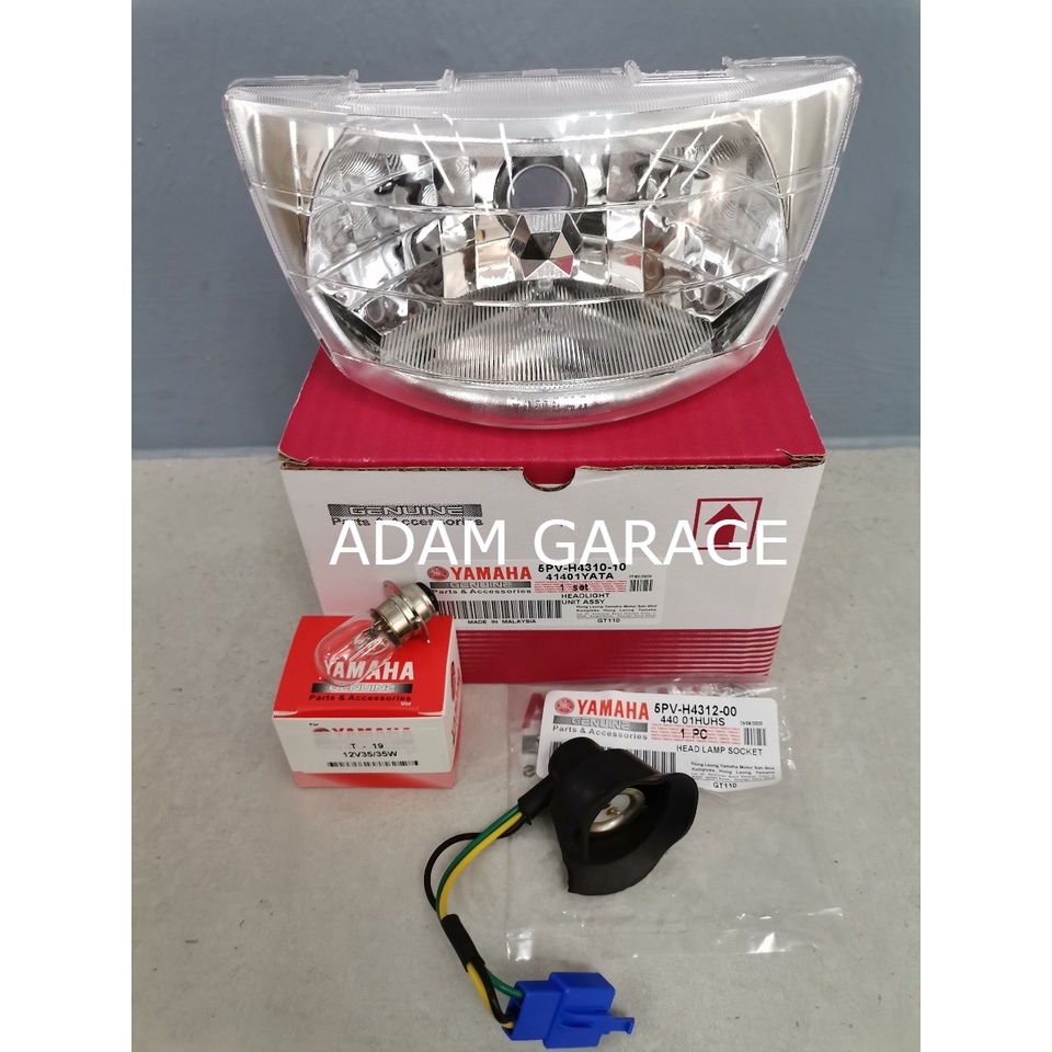 Yamaha Rxz Head Lamp CATALYZER KATAL CATAL Lampu Depan Lampu Socket