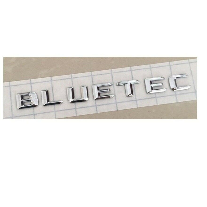 Chrome D Letters For Bluetec Trunk Lids Emblem Emblems Badges For