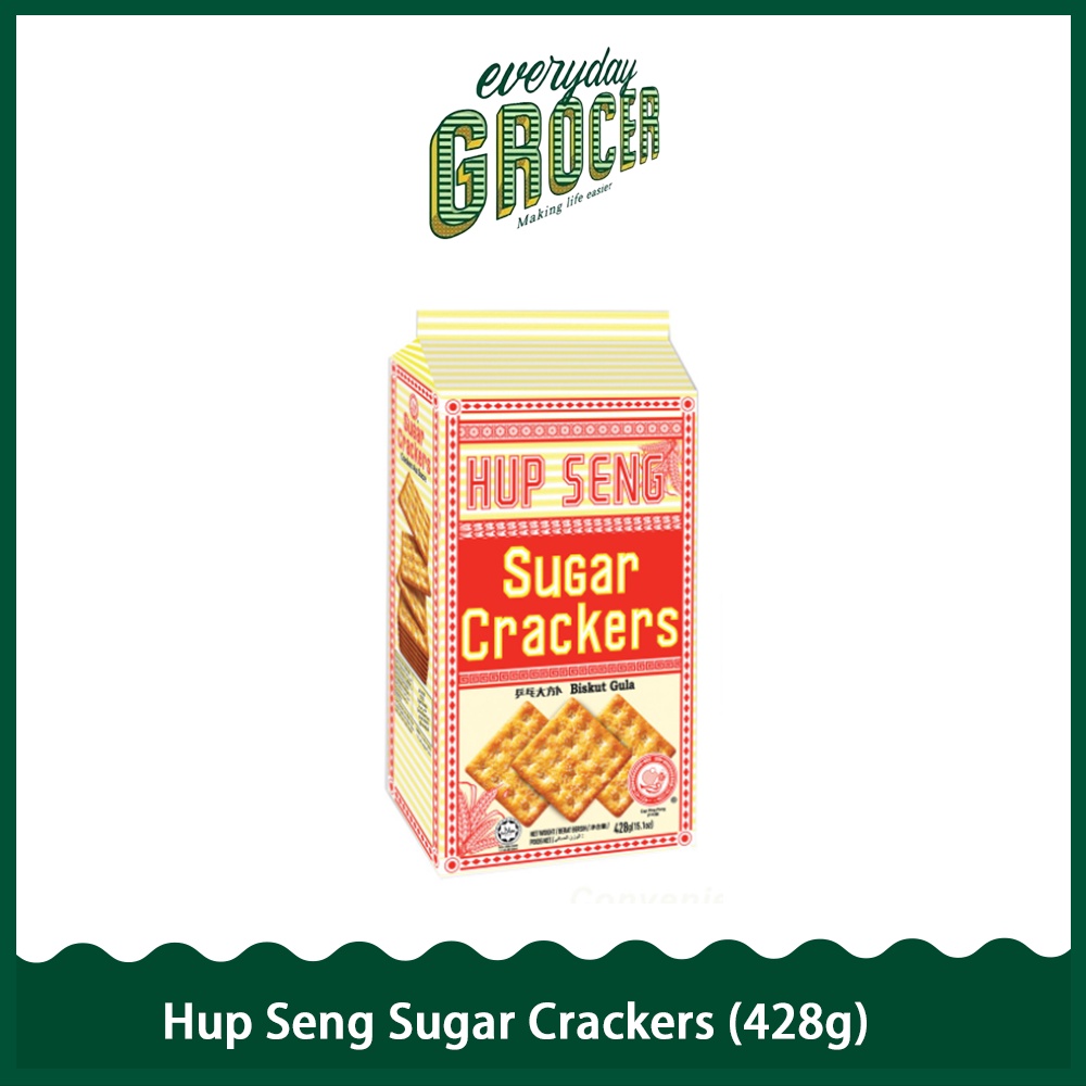 Hup Seng Sugar Crackers 428g Shopee Malaysia