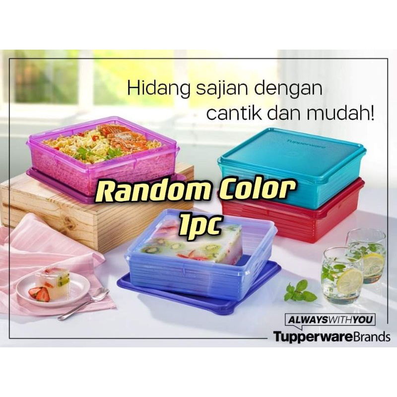 Ready Stock Tupperware Tupperware Mosaic Keeper L Bread Server L