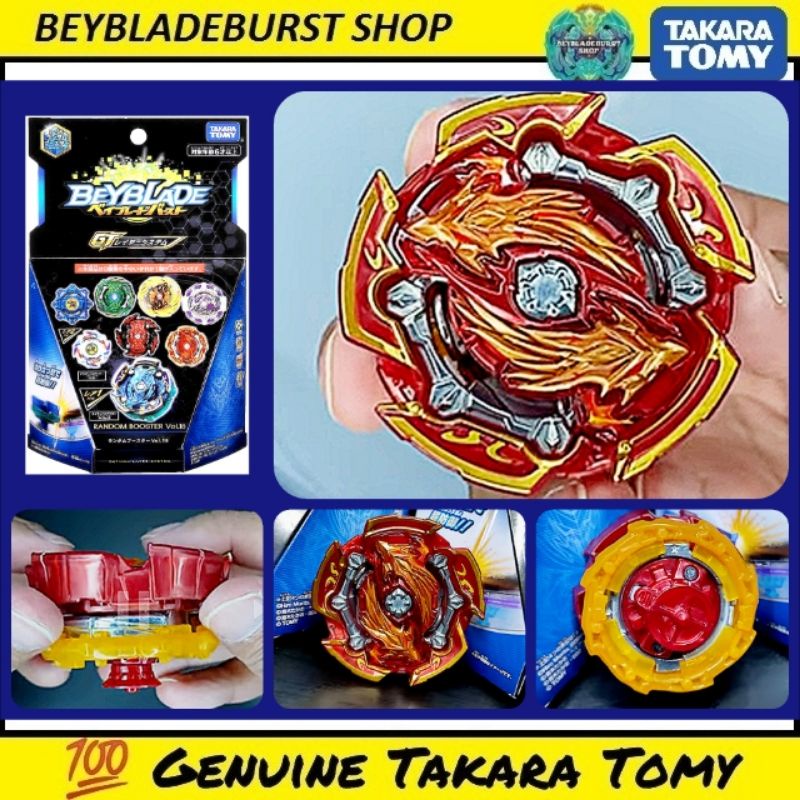 B156 Naked Longinus Random Booster Vol 18 Beyblade Takara Tomy