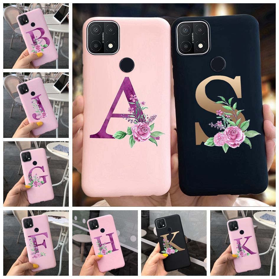 Casing Soft Case Oppo A Cph Fashion Black Pink Matte Painted