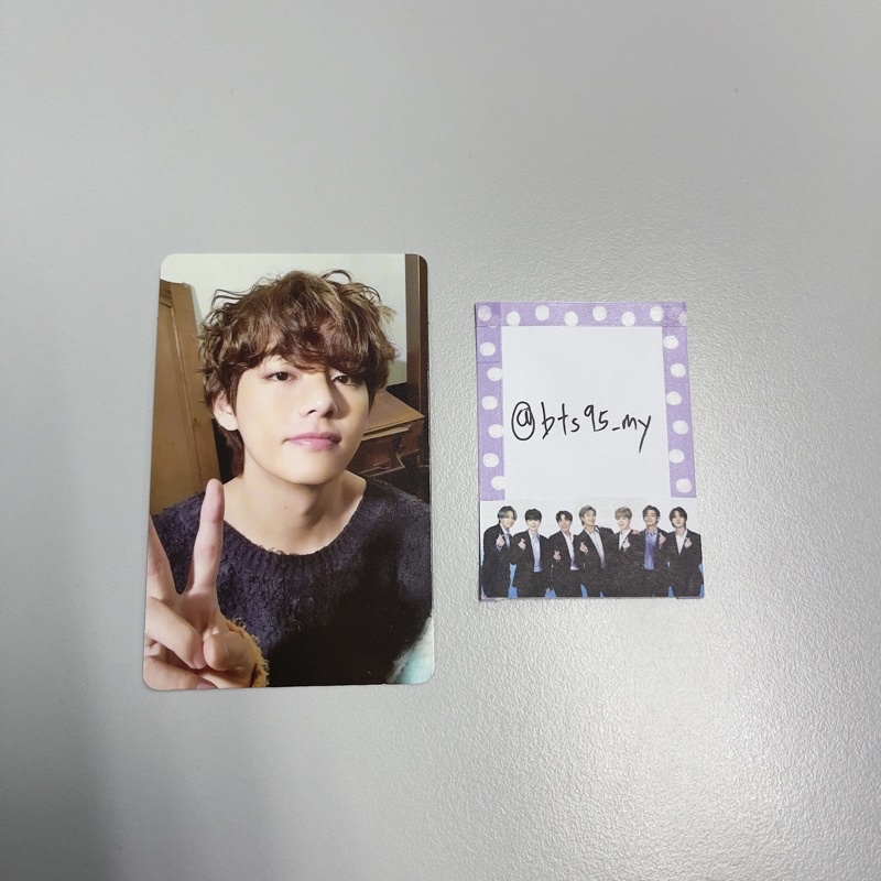 DECO KIT Random Photocard V Taehyung Shopee Malaysia