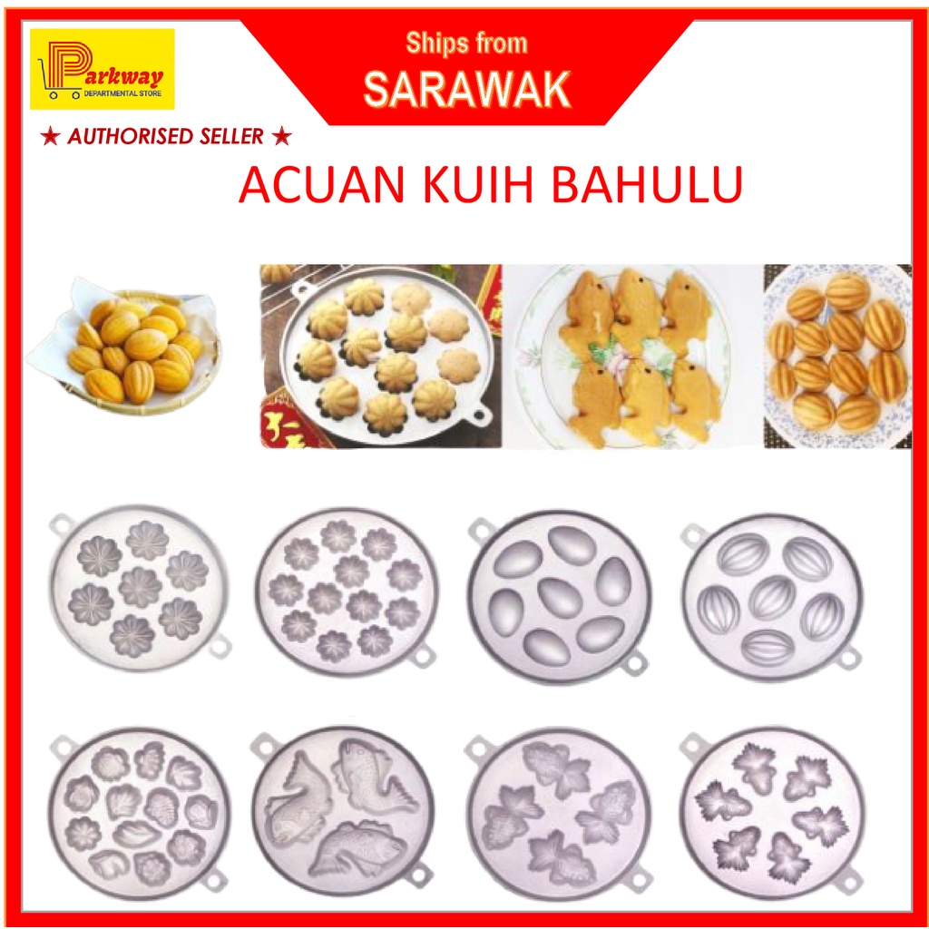 East Msia Acuan Kuih Bahulu Bahulu Mould Aluminium Bulat Cuan Kuih