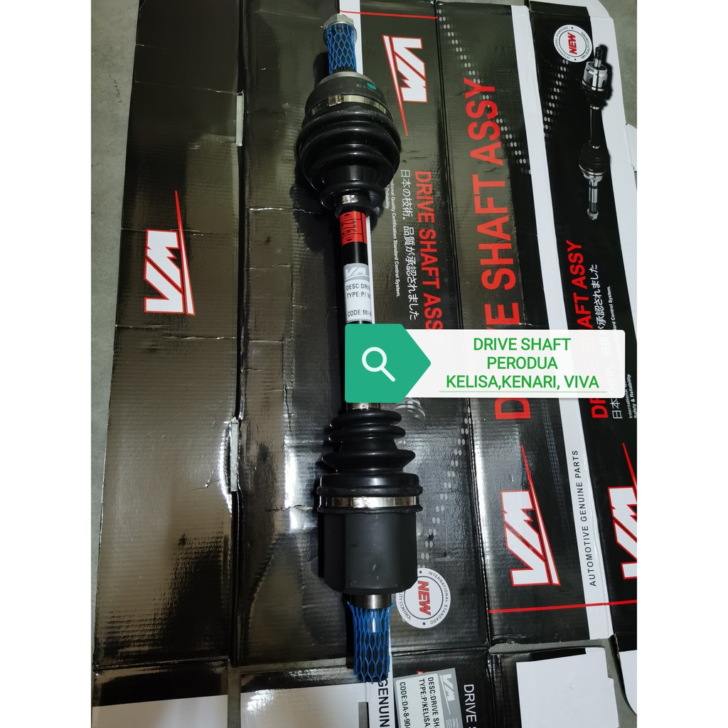 Drive Shaft Perodua Kelisa Kenari Viva Front Lh Rh New Shopee