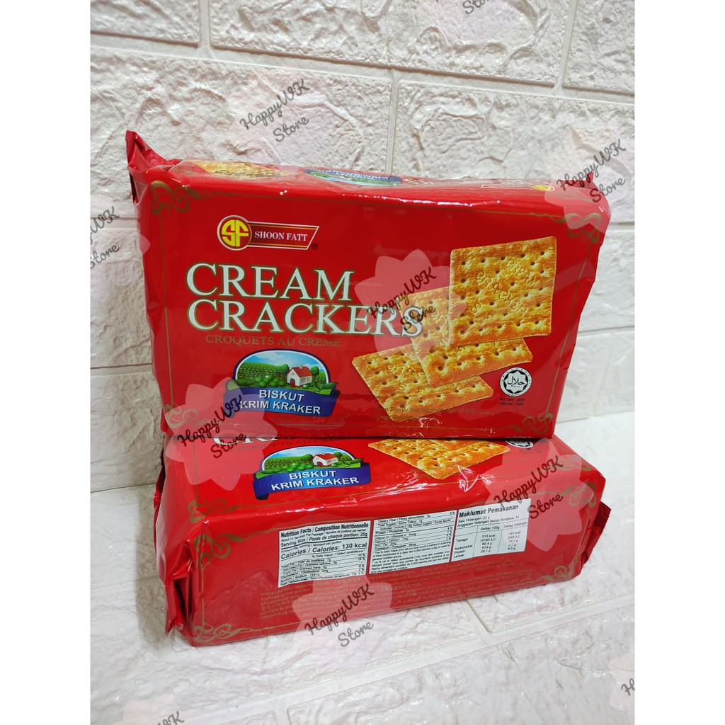 Shoon Fatt Special Crackers Sugar Crackers Cream Crackers G G