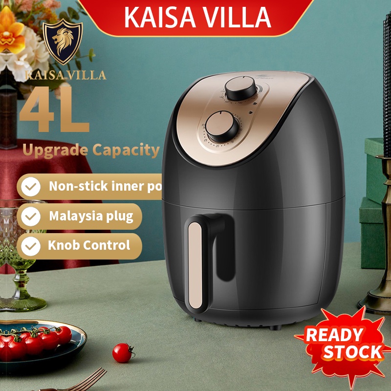 Kaisa Villa Air Fryer Large 4L JD 8082 Shopee Malaysia