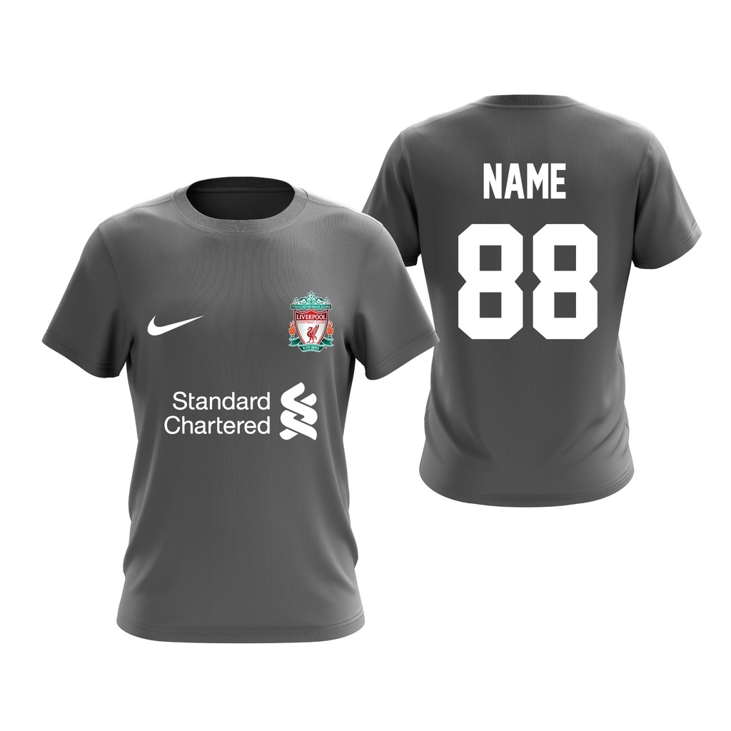 Murah Tshirt Liverpool Football Jersey Baju Bola Sepak Custom Name