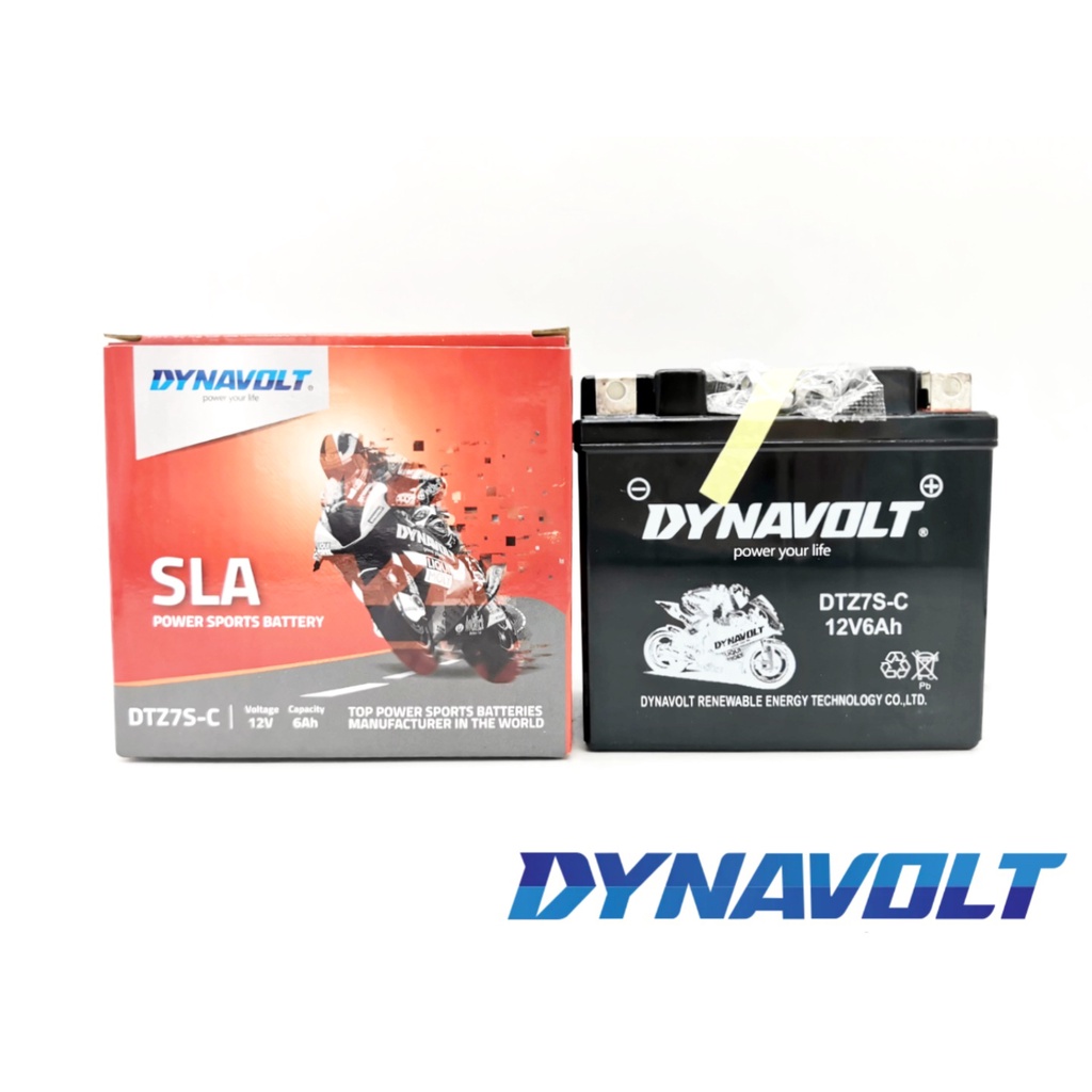 Original DYNAVOLT NANO Gel Battery YTZ7S Bateri YTZ7 DTZ7S NMAX NVX 155