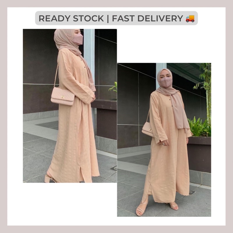 Low Price Original Ready Stock Jasmine Kaftan Ironless By