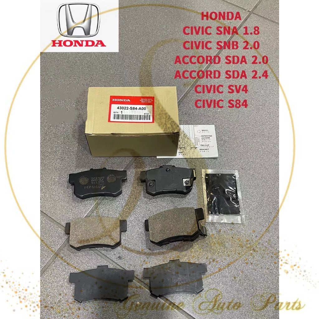 100 ORIGINAL HONDA CIVIC SNA SNB 1 8 2 0 FD HONDA ACCORD SDA 2 0 2 4