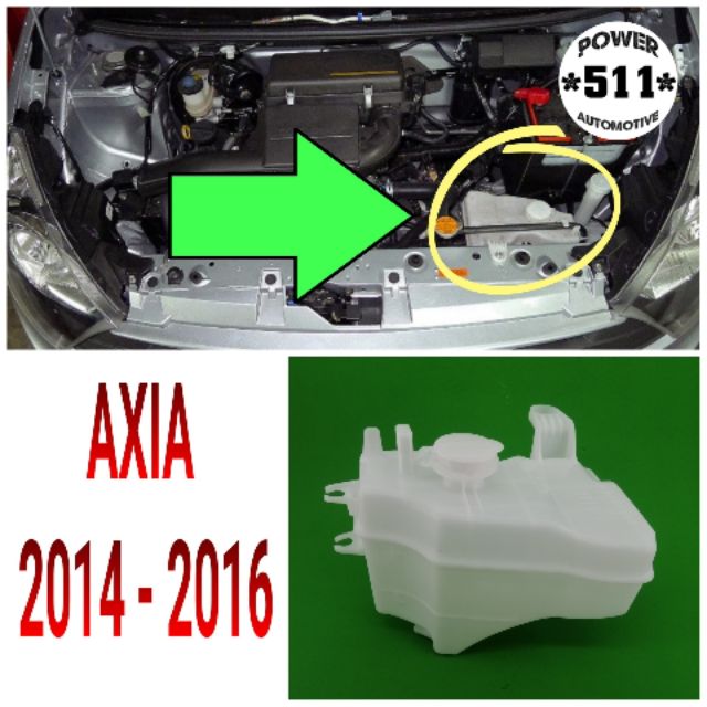 2014 16 PERODUA AXIA SPARE TANK RADIATOR WATER TANK Shopee Malaysia