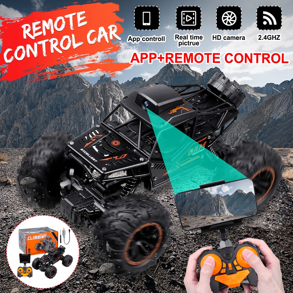 P G Wifi Fpv Hd Camera Remote Control Car Wd High Speed Truck