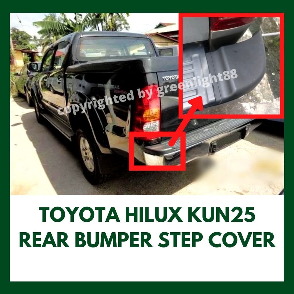 TOYOTA HILUX VIGO KUN 25 REAR BUMPER SIDE COVER LH RH Shopee Malaysia