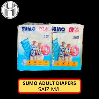 SUMO ADULT DIAPERS LAMPIN BAYI LAMPIN PAKAI BUANG DIAPERS BUDAK