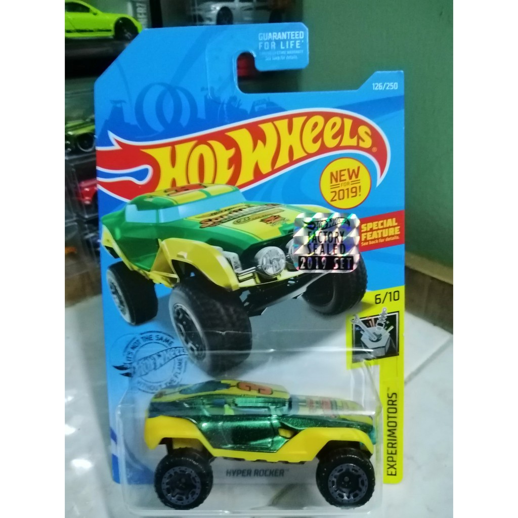 Hot Wheels 2019 126 250 HW Experimotors Hyper Rocker Shopee Malaysia