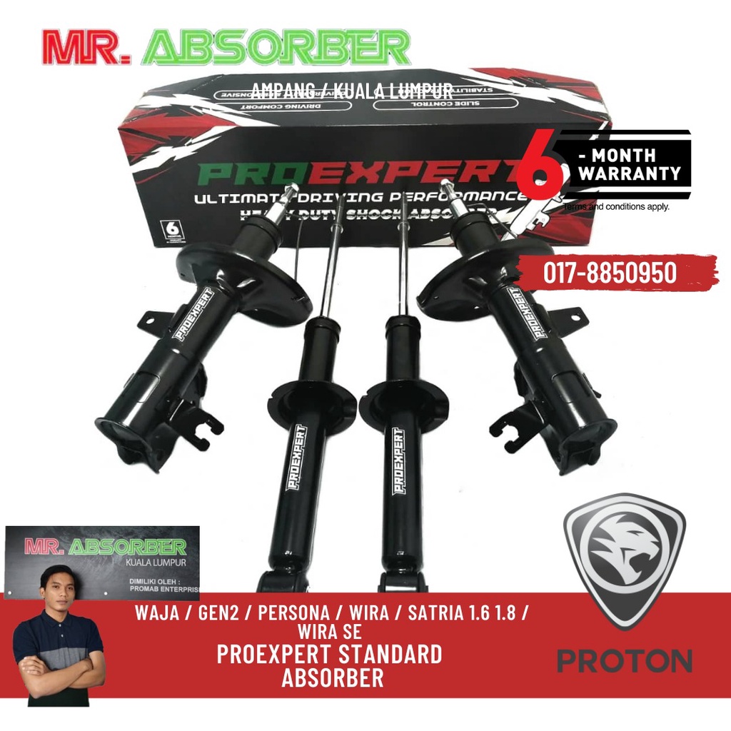 Absorber Standard Proexpert Waja Gen Persona Wira Satria Wira