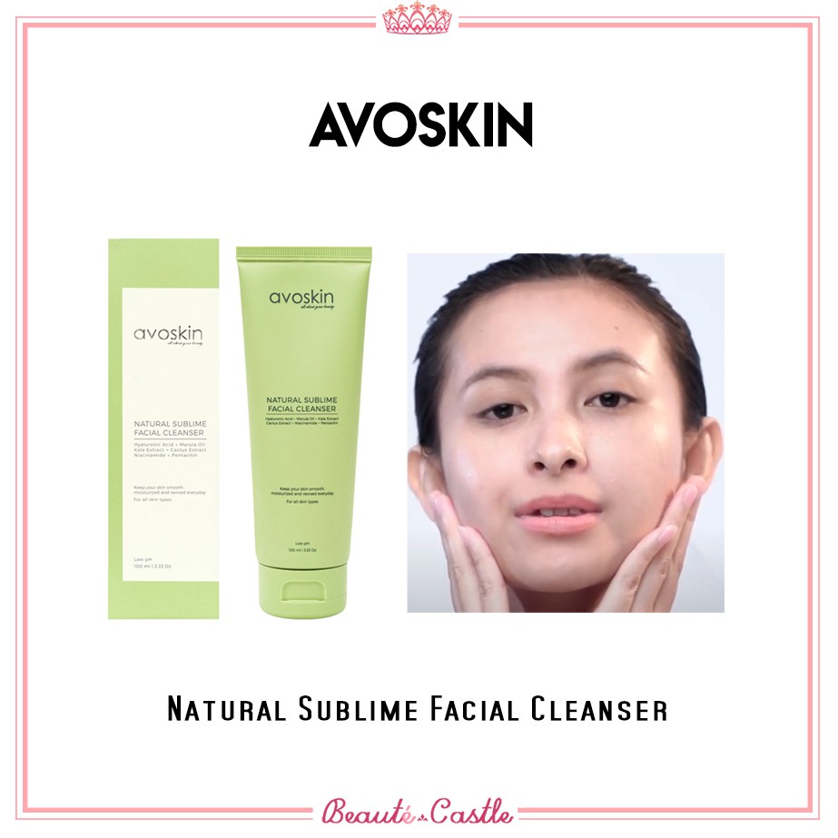 Avoskin Natural Sublime Facial CleanserFACE WASH 100gr Face Cleaning