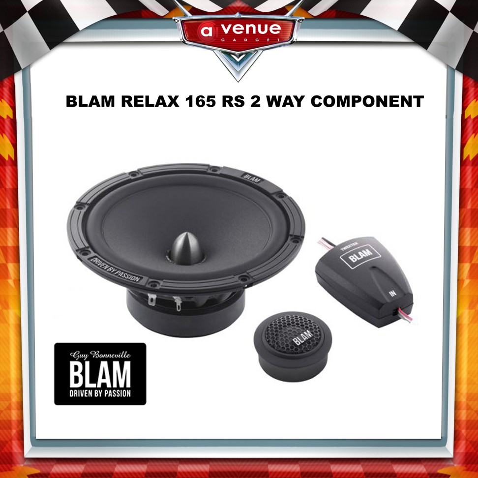 Blam Relax 165 RS 2 WAY COMPONENT SPEAKERS SYSTEM Shopee Malaysia