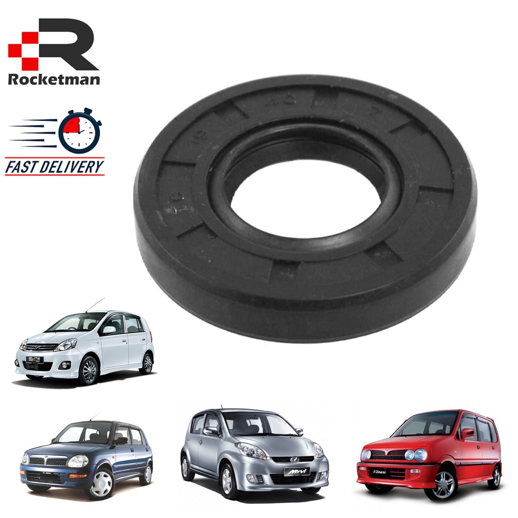 Oem Drive Shaft Oil Seal Perodua Kelisa Kenari Myvi Viva Shopee Malaysia