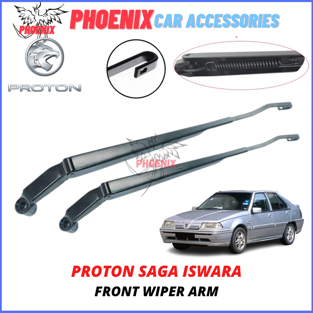 PROTON SAGA ISWARA LMSE LMST FRONT WIPER ARM LH RH SET OEM BESI WIPER